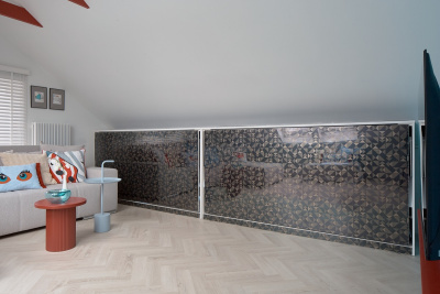 Кварцевый ламинат Home Expert Паркет Дизайн Дуб Милкшейк 44-3002